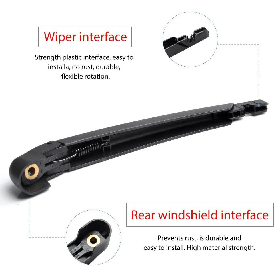 Rear Windshield Wiper Set - Back Windshield Wiper Blade Set For Nissan Rogue,Pathfinder 2013-2018 28780-3JA0A