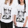 Uniqlo X Louvre Collaboration SS23 Round Neck Graphic Print Loose Fit Short Sleeve T-Shirt Unisex Tops White 456301-00