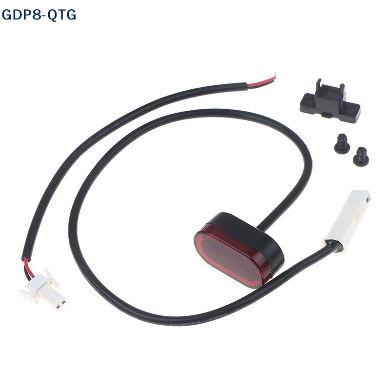 NEW Taillight Safety Warning Brake Stoplight Flashing Light For M365/Pro Electric Scooter Rear Tail Light Cable Buckle Parts