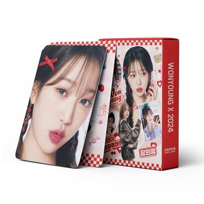 2024 New Arrivals Ive Jang Won-young Collection IVE Photocard Goods 55 Sheets