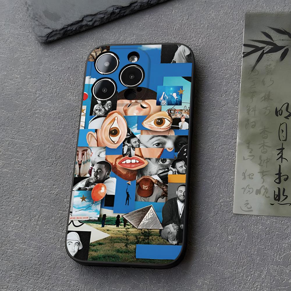 Singer M-Mac Millers Phone Case Funda For Iphone 13 17 16 11 15ProMax 14 12 Pro Xs Max Mini Xr X 7 8 6 6s Plus Covers