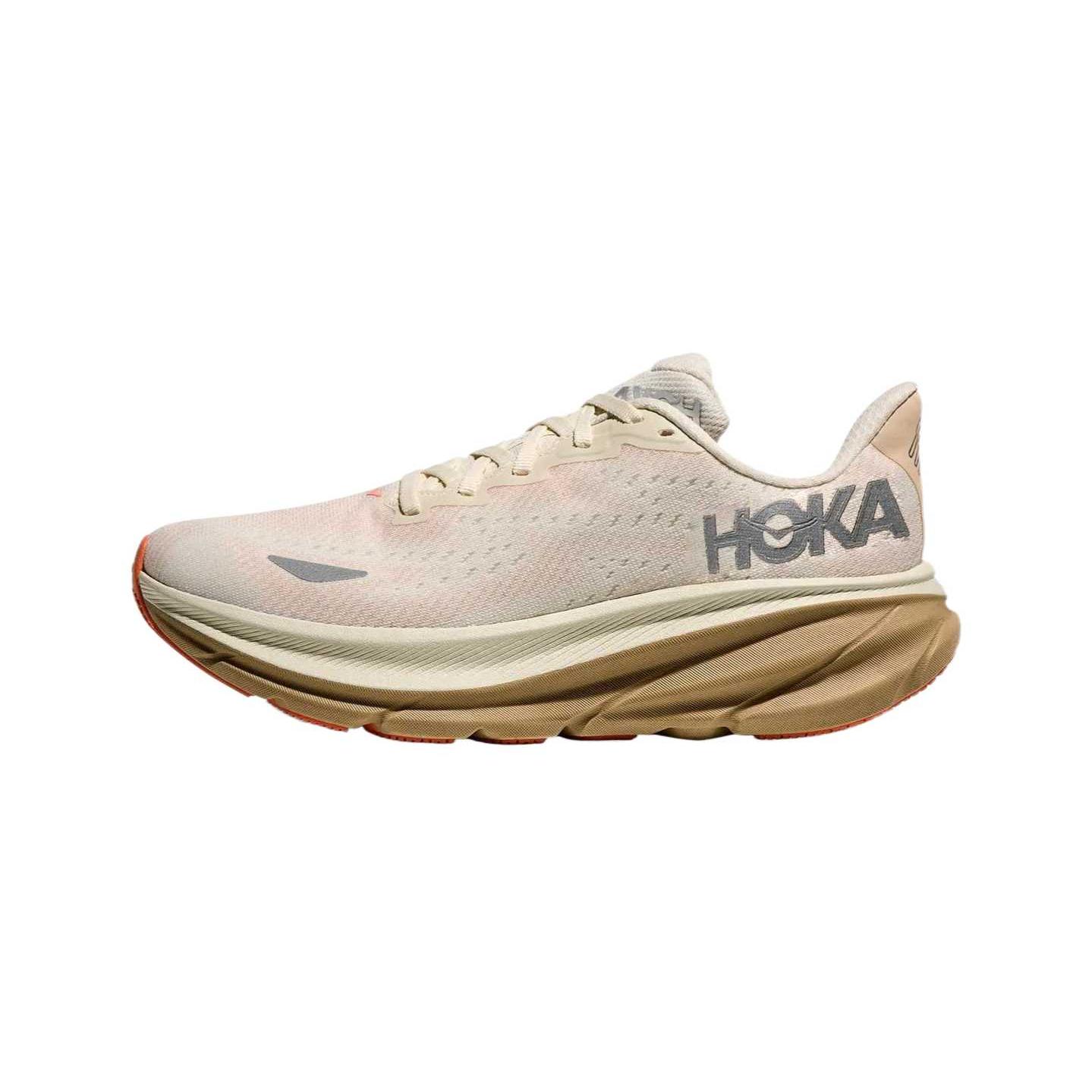 

Hoka One One Clifton 9 Lace-Up Thick Sole Comfortable Shock Absorption Waterproof Support Low-Top Running Shoes Women running shoes 1141490F-ELK 36⅔