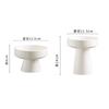 Ceramic Fruit Snack Plate Restaurant High Footed Bowl Restaurant Salad Dessert Bowl Desktop Pastry Nut Plate Cool Dishes Bowl