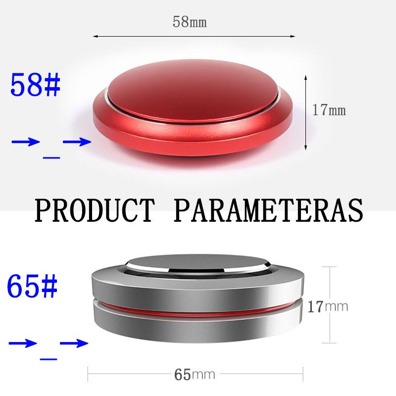 AAAIU1 Car Air Freshener Aluminum Alloy UFO Styling Perfume Air Fresh Fragrance For tesla model 3 X S Y Accessories Auto Air Purifier