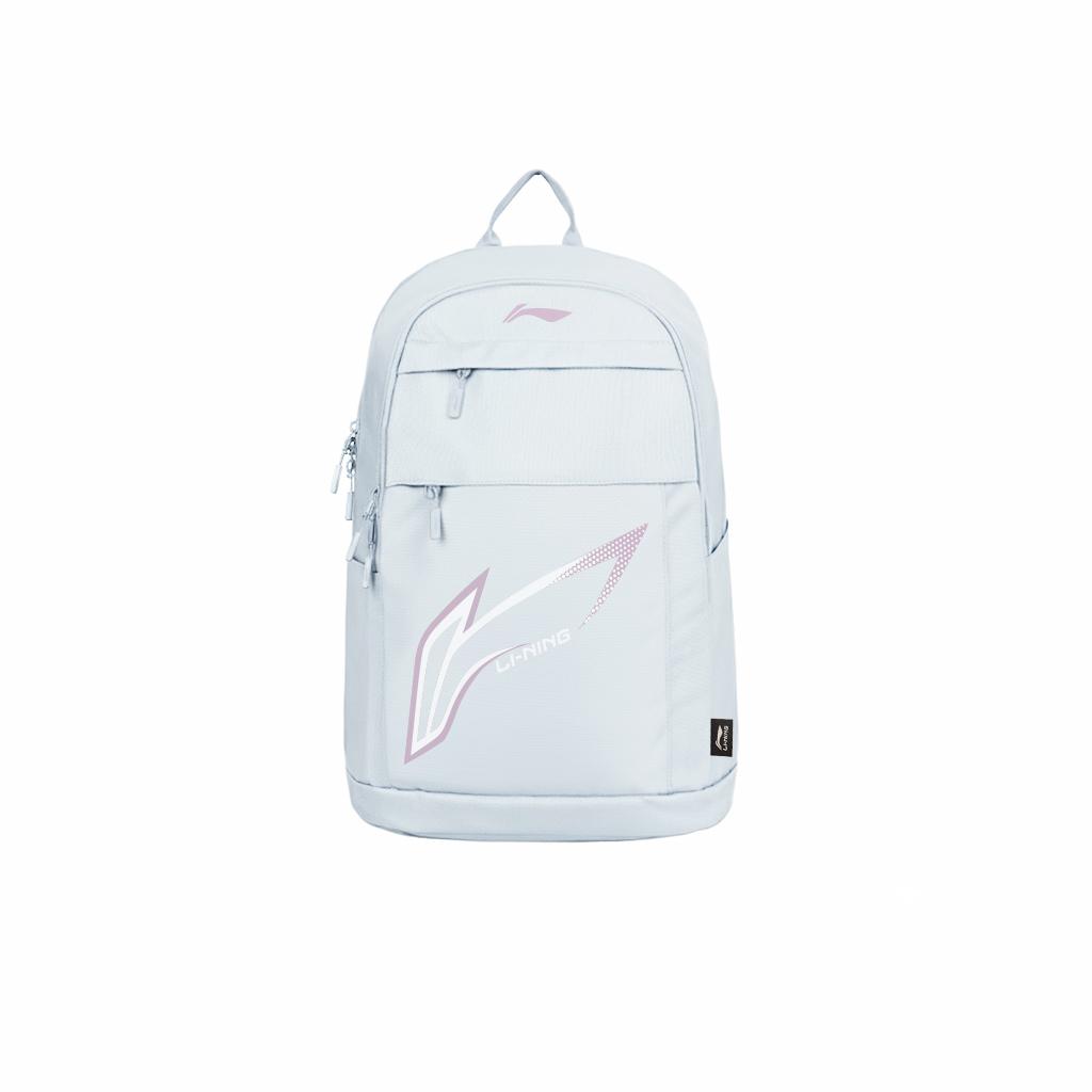 Li Ning Polyester Backpack Unisex Crystal Blue YBSV219-2A1