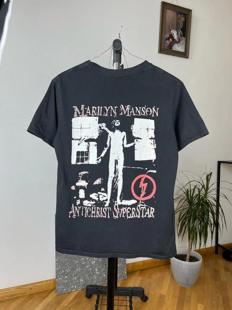 VINTAGE MARILYN MANSON ANTICHRIST SUPERSTAR Tričko Unisex Tričko