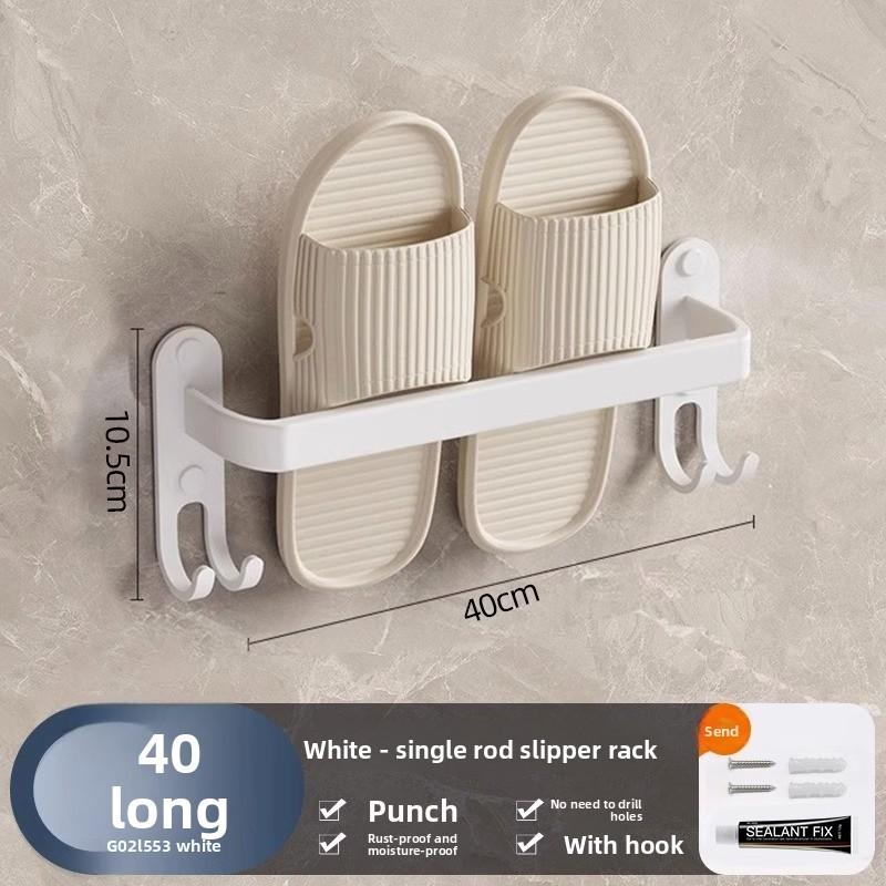 Modern Space Aluminum Wall Mount Shoe Rack With Waterproof Design For Bathroom And Kitchen Storage