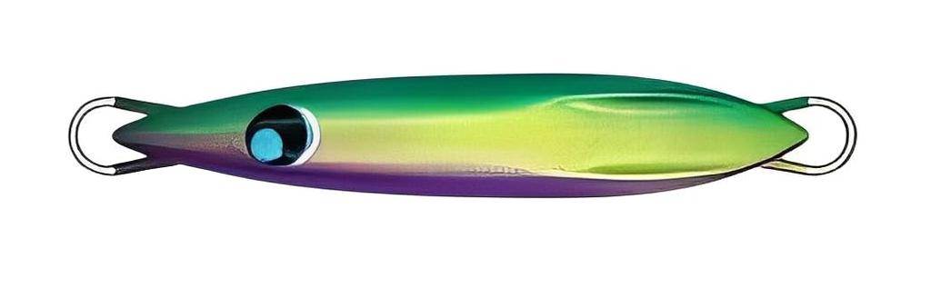 Hiroto Models uroco chibi uroco short 30g green gold lure, (#248G purple/FH glow)