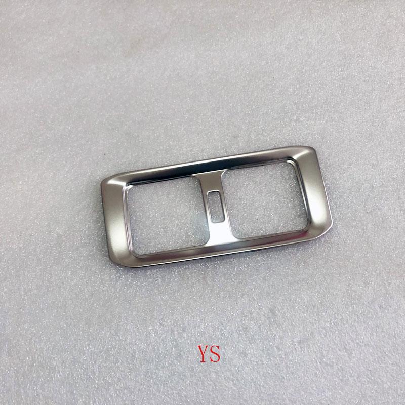 Wewnętrzna tylna ozdobna osłona nawiewu powietrza Metalowa do Toyota Rav4 Rav 4 Xa50 Akcesoria samochodowe 1 szt.