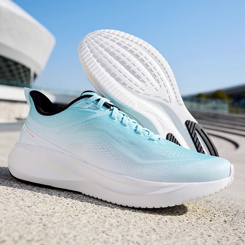 Anta Hydrogen Running Series Comfortable Versatile Non-Slip Wear-Resistant Low-Top Casual Running Shoes Men Sneakers Blue White 912525540-6