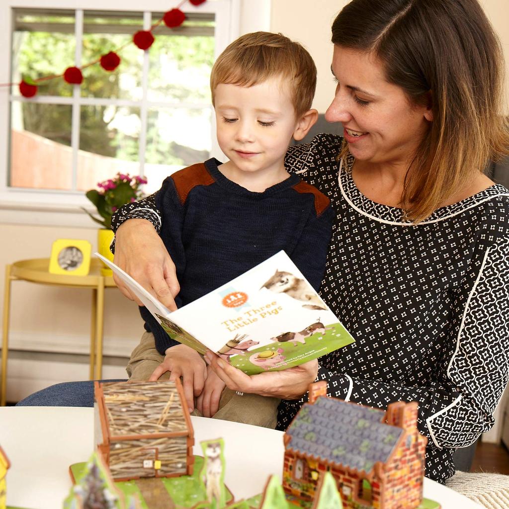 Storytime Toys Story Dollhouse Three Little Pigs SY33 (STORYTIME TOYS)