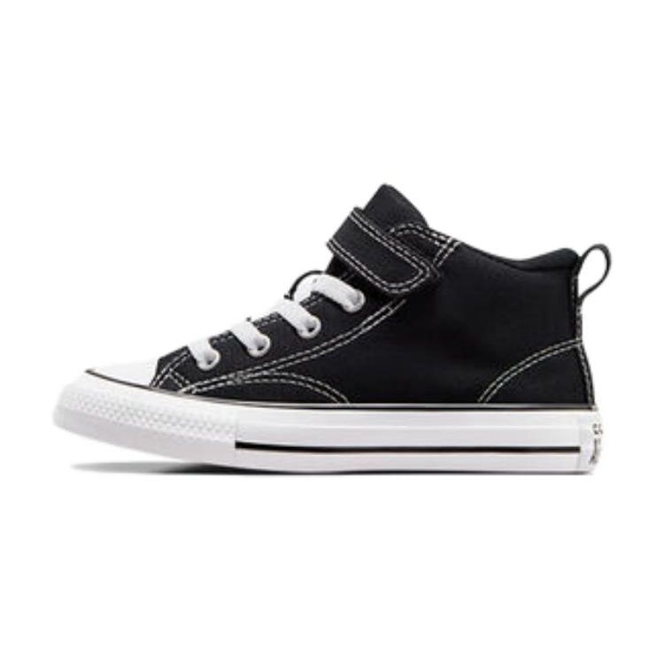 Converse All Star Canvas Comfortable Versatile Mid-Top Kids Canvas Shoes Kids sneaker Black White A04823C
