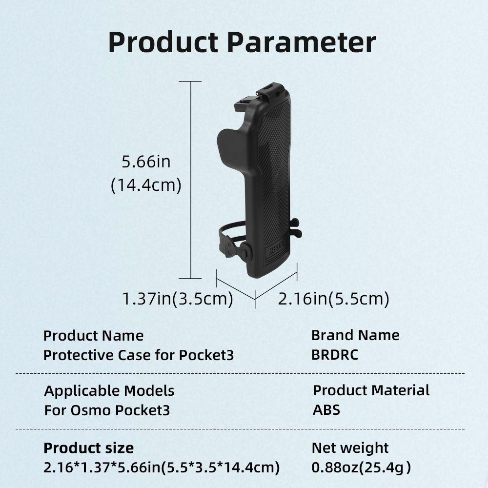 Anti-fall Flip Upper Cover Lens Filters Storage for DJI Osmo Pocket 3 Action Camera Accessories