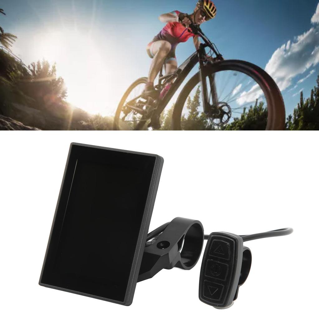 LCD8SU LCD Display Color Screen Instrument with Waterproof Connector Mountain Bike Lithium Battery Modification Accessories