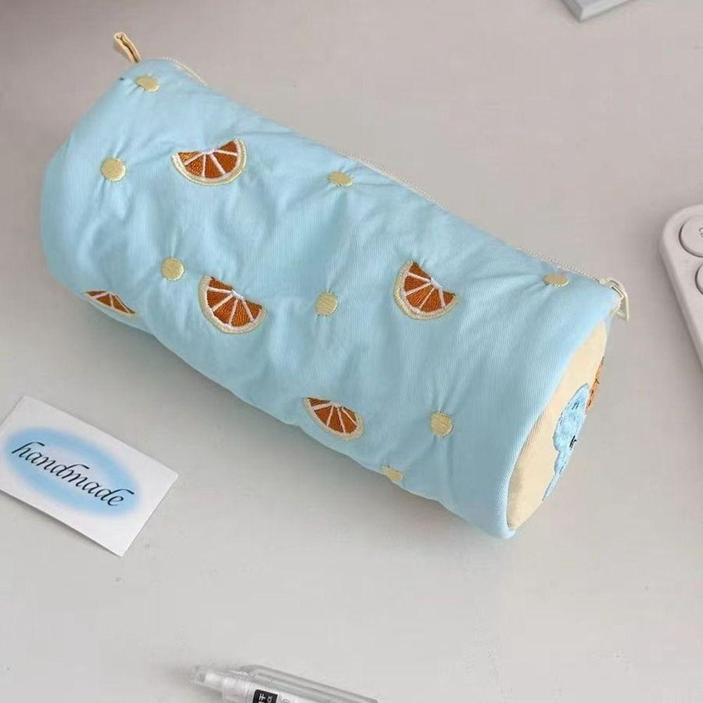 Tomato Pencil Case Pouch Elephant Makeup Lipstick Bag Desk Storage Bag  School Office Supply