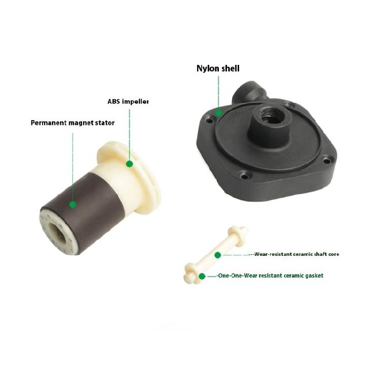 PU-SC1000 1200L/H Computer Cooling Pump Modify Top Cover Heat Dissipation Pump Replacement for PC Dekstop