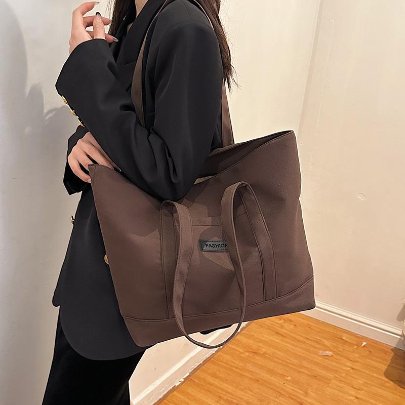 Tote bag nylon cloth women's bag new shoulder bag fashionable retro handbag large capacity bag