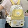 Women's Cartoon Backpack Large Capacity Student Schoolbag