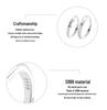 Sterling Silver Cat & Puppy Couple Rings: Cute, Simple Design for Students