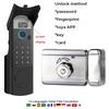 Tuya Wifi Fingerprint Lock Waterproof Intercom Face Recognition Code RFID Card Anti-theft Intelligent Door Lock with Doorbell
