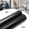 Automobile Styling Sticker Black Gloss Forging Film Waterproof Carbon Fiber Color Change Self-adhesive Decorative Accessories