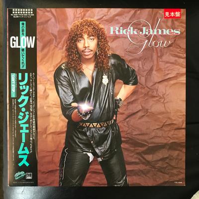 LP Record RICK JAMES  Glow VIL6189PROMO MOTOWN 1985 Japan SoulFunk Used