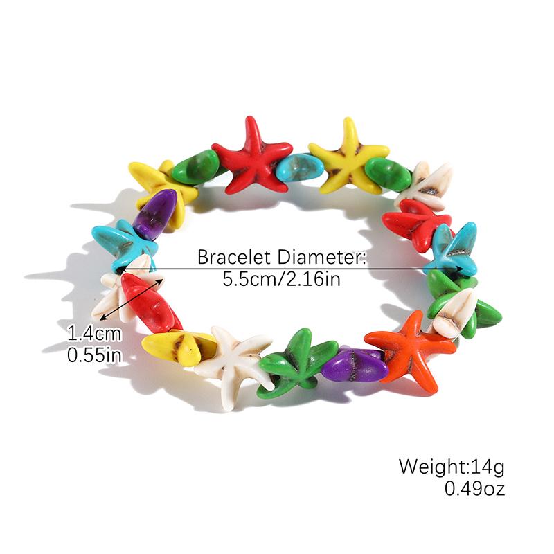 Bohemian Natrual Shell Beads Bracelets For Women Sea Star Turtle Conch Woven Rope Bracelet Beach Handmade Holiday Jewelry Gifts