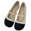 Flat Single Shoes Women's Spring and Autumn Doudou Shoes 2025 New Versatile Fairy Style French Gentle with Skirt Mary Jane Shoes