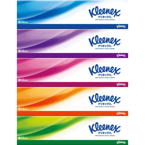 Kleenex Tissues tissues 5 boxes 2 KLEENEX Box Tissue Paper Tissues with Original Tissues (180 sets)