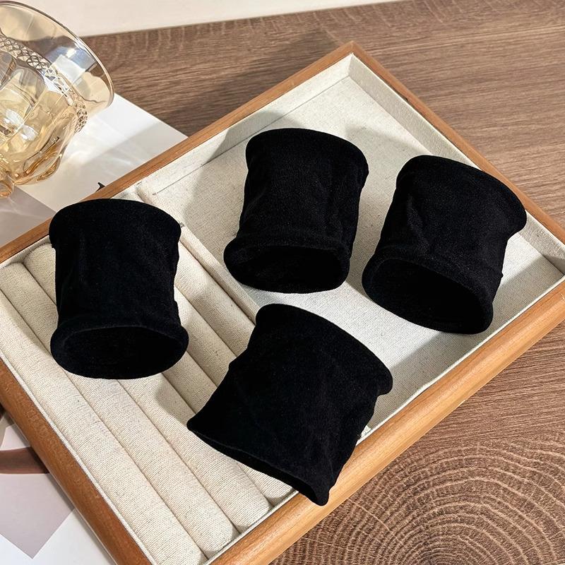 Kleiner Bär Hochelastisches Kaffee-Haargummi für Frauen und Mädchen - Langlebig, Schlicht und Elegant