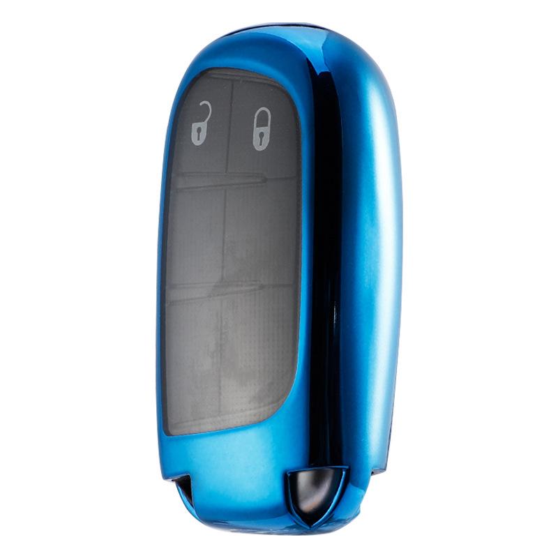 Compatible Key Cover for Jeep Compass, Renegade, Grand Cherokee & Dodge