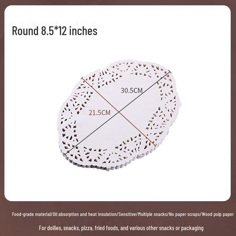 Disposable Oval Air Fryer Paper Liners