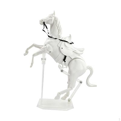 Horse Figure Model with Movable Joint Statue Figurine Farm Animal for Party Favors DIY