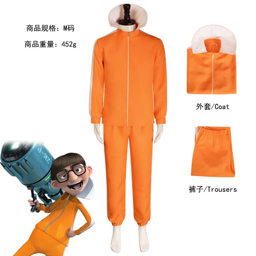 Minions Despicable Me Victor Cosplay Kostuum, Halloween Feest Optreden Cosplay Outfit, Kinderen Volwassenen Rollenspel Set