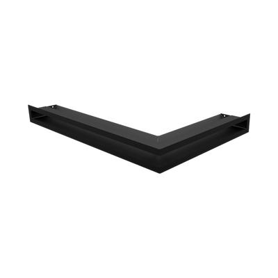 Vent Cover LUFT Corner Left 60x40x6 Black