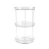 360 Degrees Rotating Storage Tray 1/2/3 Layers Lazy Susan Organizer Kitchen Pantry Cabinet Countertop Seasoning Spice Holder Cosmetic Turntable Rack