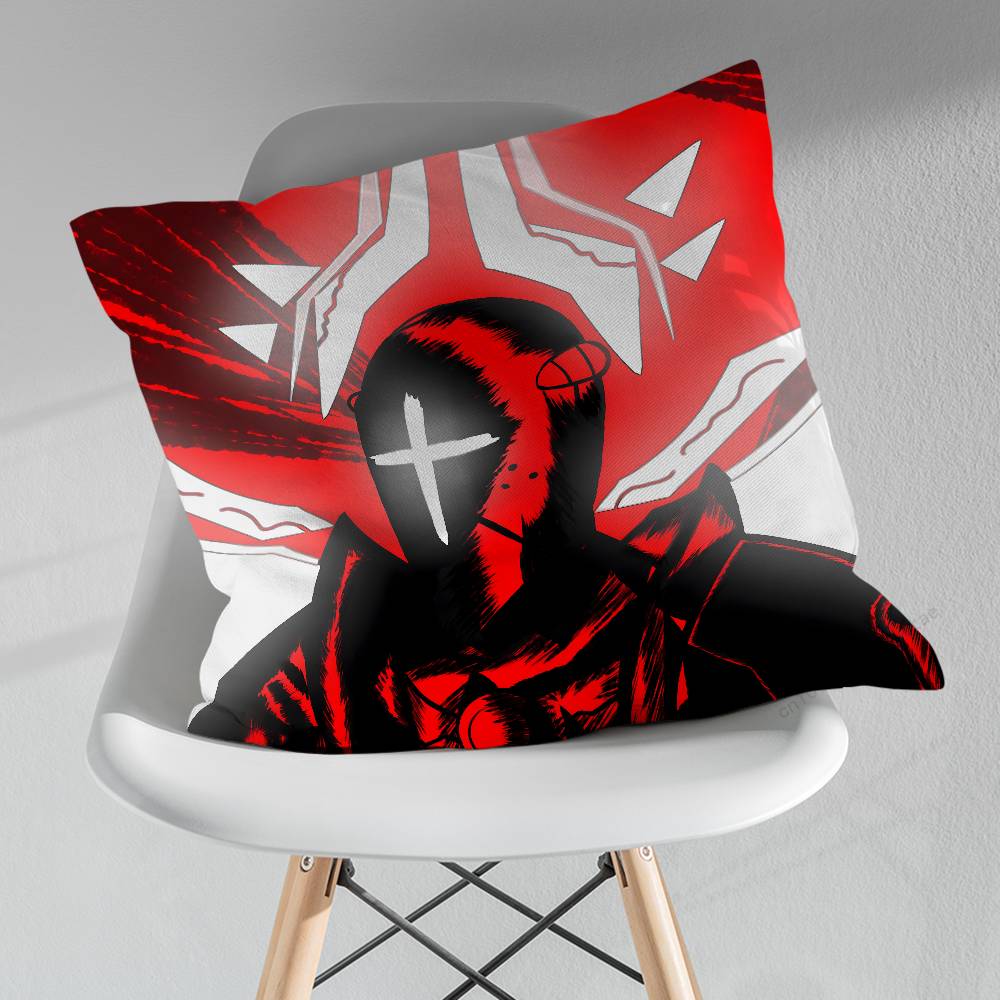 Game UUltrakill Shooting Throw Pillow Case Living Room Sofa Cushion Cover For Home Bedroom Decoration Protector
