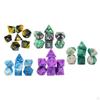 7 Pieces Acrylic Polyhedral Dice Board Games, Multi-Sided Dice, Gaming for Parties
