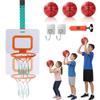 CYFIE Kinder Basketballkorb, Wandmontage, Höhenverstellbar, Tür-Montage, Kein Werkzeug erforderlich, Einfache Installation, Basketballring, Spielzeug mit Ball,