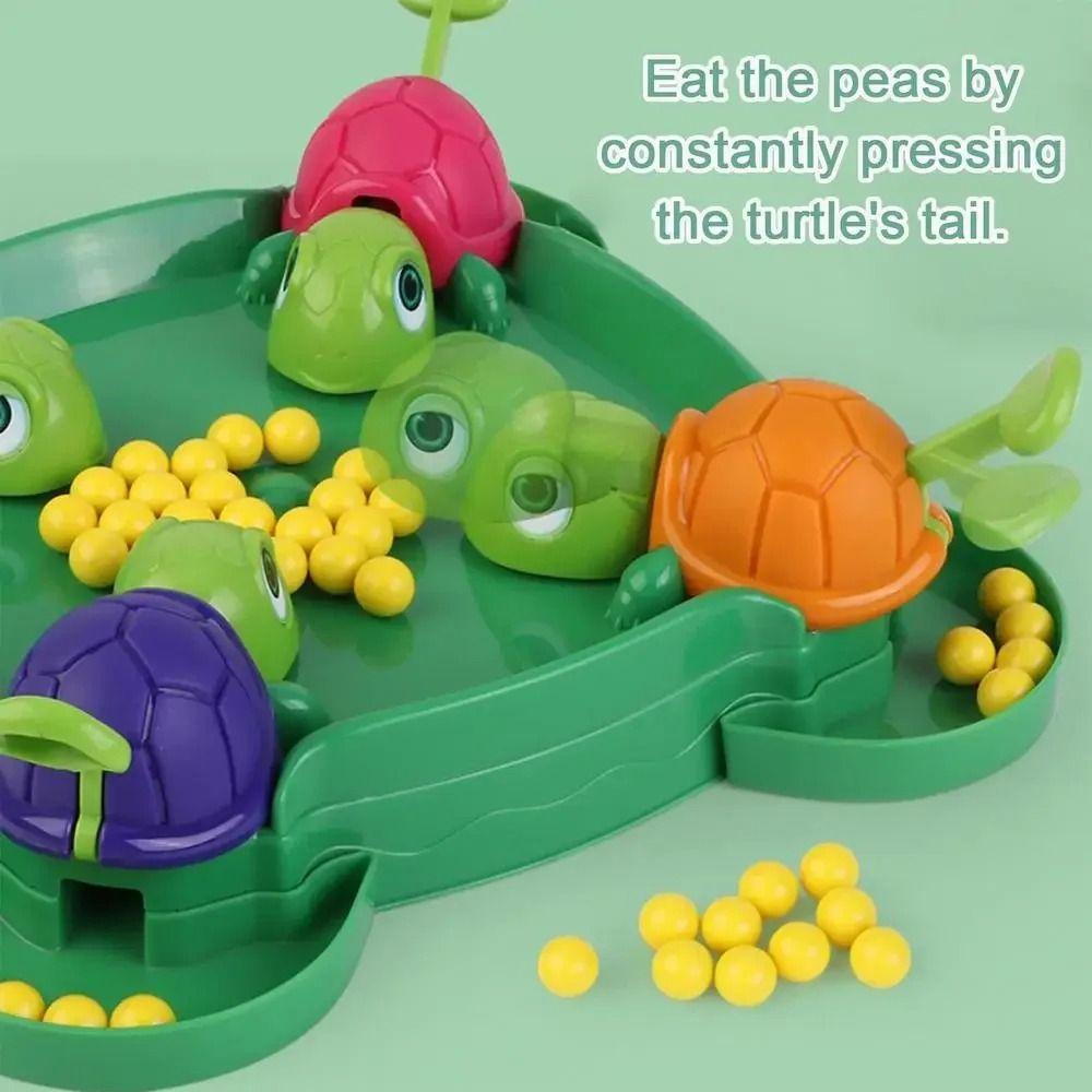 Learning Turtles Eat Beans Board Game Portable Puzzle Game Interactive Toys  Family Parent Child