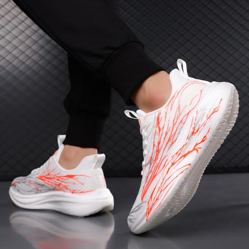 Men's Plus Size Ultra-Light Breathable Running Shoes - Non-Slip, Soft Sole, Shock Absorption for Autumn Travel