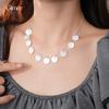 Holiday Style Shell Fringed Necklace Accessories Women's Summer Collarbone Chain Design Sense Jewelry Women