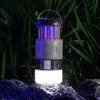 Solární lampa proti komárům UV světlo na hmyz USB dobíjecí elektrická past na mouchy lapač skládací přenosný zabíječ hmyzu repelentní světlo