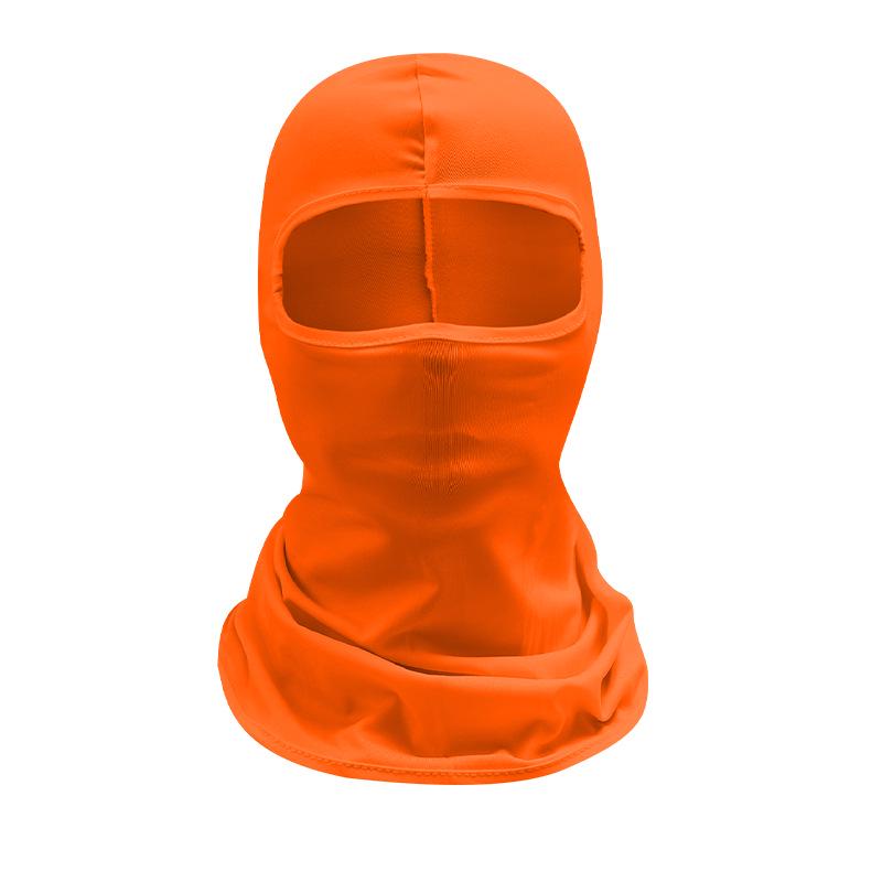 Summer Ice Silk Sunscreen Face Mask: Windproof Dustproof Balaclava for Cycling, Biking, and Outdoor Sports