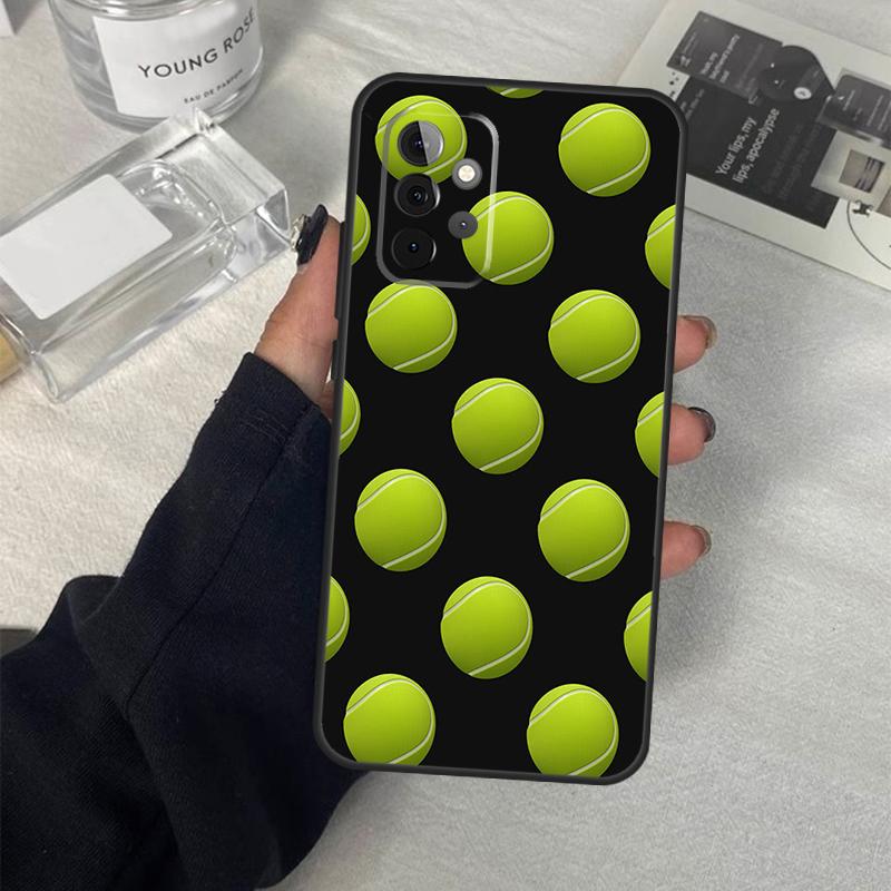Tennis Balls Case For Samsung Galaxy A55 A35 A15 A52 A32 A12 A16 A26 A36 A56 A53 A33 A13 A14 A34 A54 A17