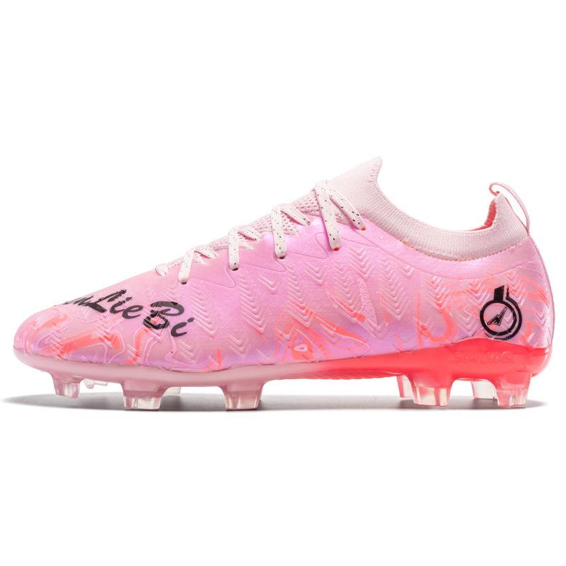 Football Shoes Men And Women Low-Top Students Broken Nails Tf Adult Grass Spikes Competition Football Shoes