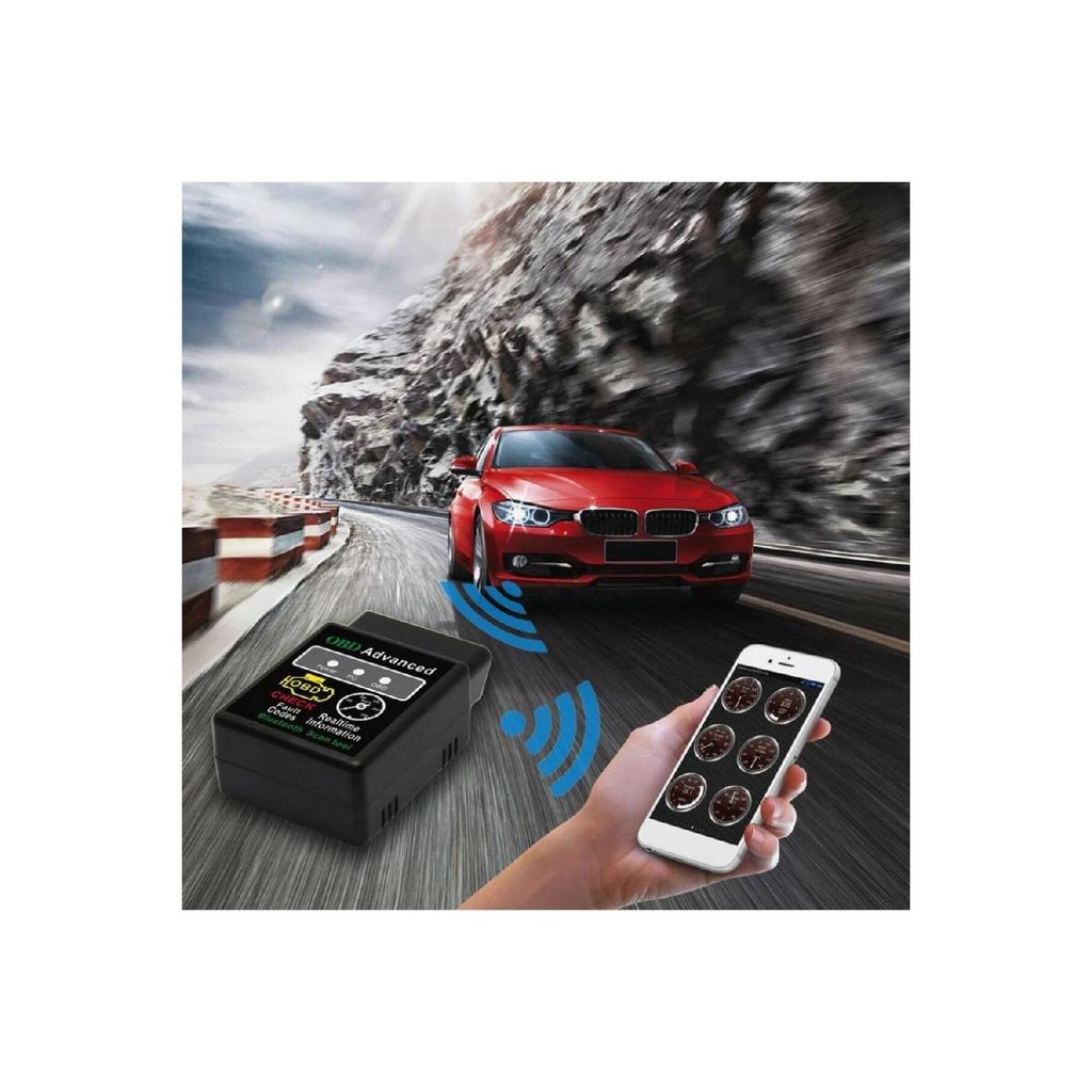 V1.5 Obd2 Bluetooth tyrkisk kjøretøydiagnoseenhet,