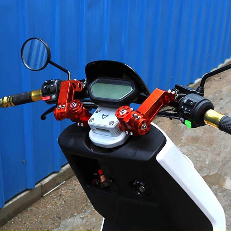 Universal 7/8" 22mm Motorcycle Balance Bar CNC Aluminum Alloy Balance Handlebar Cross Bar Adjustable Handlebars Reinforce Lever