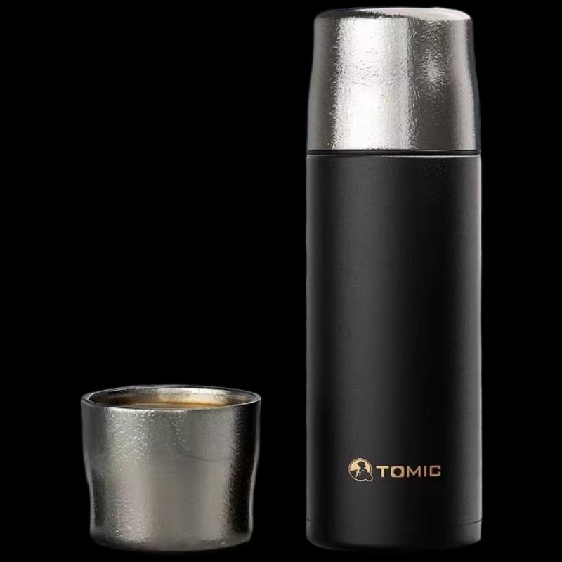 TOMIC Retro Hammered Titanium Cup