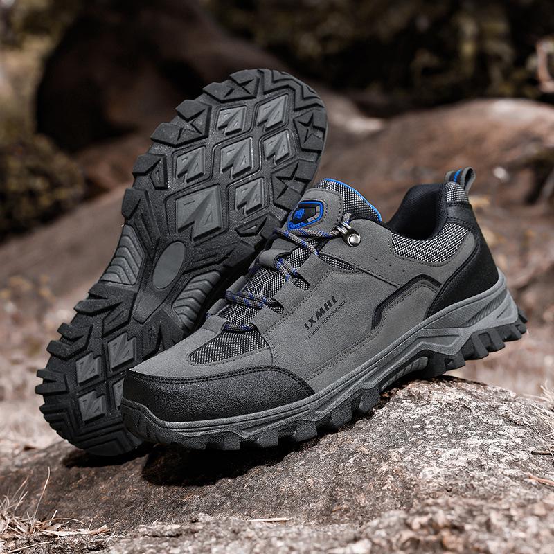 Outdoor couple shoes non-slip and wear-resistant mountaineering shoes travel shoes breathable and do not cover the feet soft-soled sports casual shoes